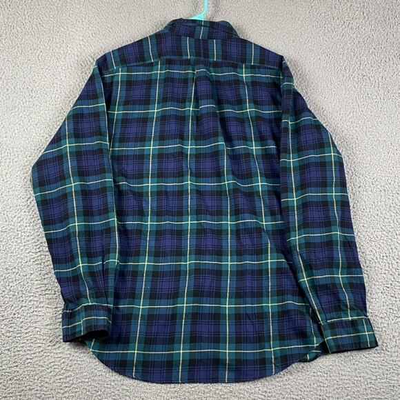 VTG Ralph Lauren Classic Fit Button Down Shirt Men's Large Plaid Causal Preppy - Picture 9 of 9